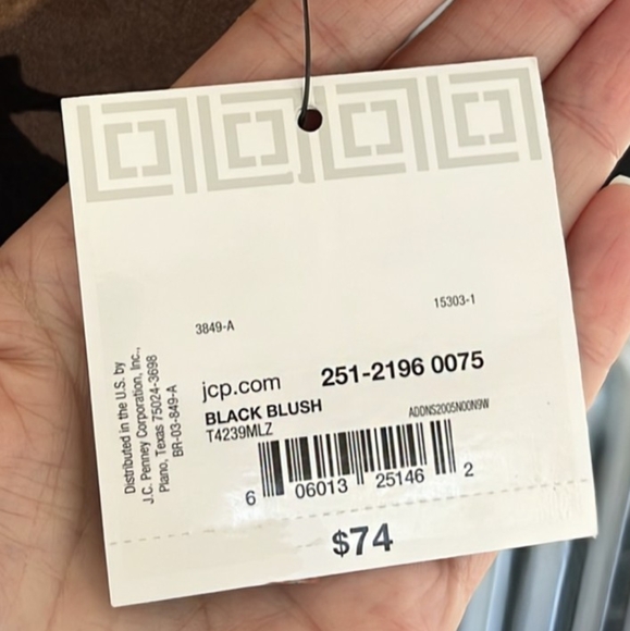 Liz Claiborne, Black Floral, Midi, Sheath Dress, Size 8, Pristine Condition - Picture 11 of 11